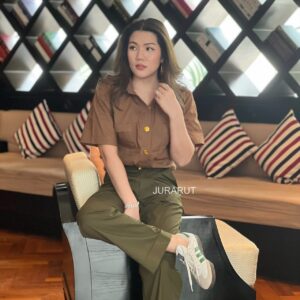 ✨กางเกงปลายขาเบิ้ล✨