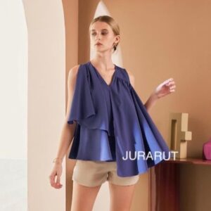 ✨เสื้อคอวี แขนกุด✨