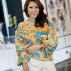 ✨เสื้อคอปาดแขนบอลลูน✨