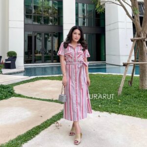 ✨เดรสแขนสั้น✨