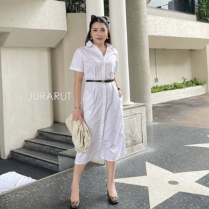 ✨เดรสปกเชิ้ต✨